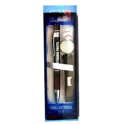 Pittsburgh Pirates Gift Set Beer Pop Top Collector Keychain & Pen Set NFL Merch - Image 1 of 4