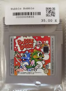 5855 JEU NINTNEDO GAME BOY * BUBBLE BOBBLE * PAL FRA - Imagen 1 de 1