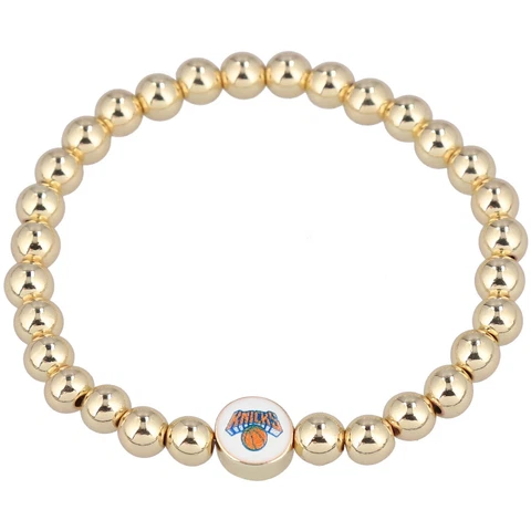 Women's BaubleBar Gold New York Knicks Pisa Bracelet Cover