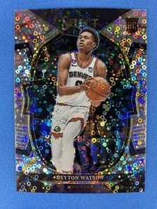 Peyton Watson 2022-23 Panini Select #74 Disco Prizms Rookie Denver Nuggets - Imagen 1 de 2
