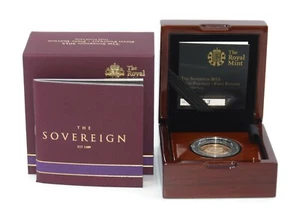 2015 Royal Mint Sovereign Fifth Portrait First Edition Gold Proof Coin - Picture 1 of 1
