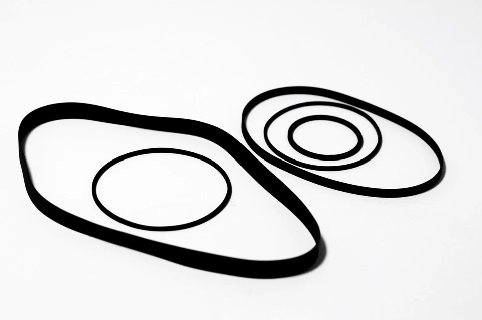 PIONEER CT F850 SET CINGHIE TOP EUROPEE PIASTRA REGISTRATORE CASSETTE NEW CTF850