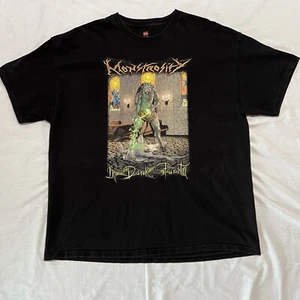Y2K Monstrosity In Dark Purity Double Sided T Shirt 2XL Black Death Metal Band - Picture 1 of 8