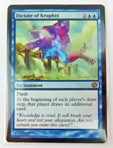 MTG Dictate of Kruphix X 4 Rare Blue Enchantment Journey Into Nyx 37/165 NM/M NP - Picture 1 of 2