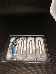 2000 Fleer Club 3000 George Brett Kansas City Royals HOF