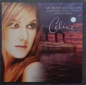 Celine Dion My Heart Will Go On 12" Vinyl Record Love Theme From Titanic 1997 - Picture 1 of 12