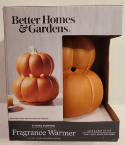 Better Homes & Gardens Double Orange Pumpkins Full Size Wax Warmer - Picture 1 of 5