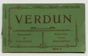 VERDUN EPOPEE DE LA GRANDE GUERRE 1914-1918 French Postcards WWI RARE! - Imagen 1 de 8