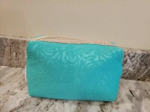 Lancome Green makeup cosmetics bag - Picture 1 of 10