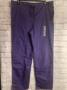 NWT! Cherokee Workwear Unisex Drawstring Cargo Scrub Pants Medium Tall 4100 #450 - Picture 1 of 8