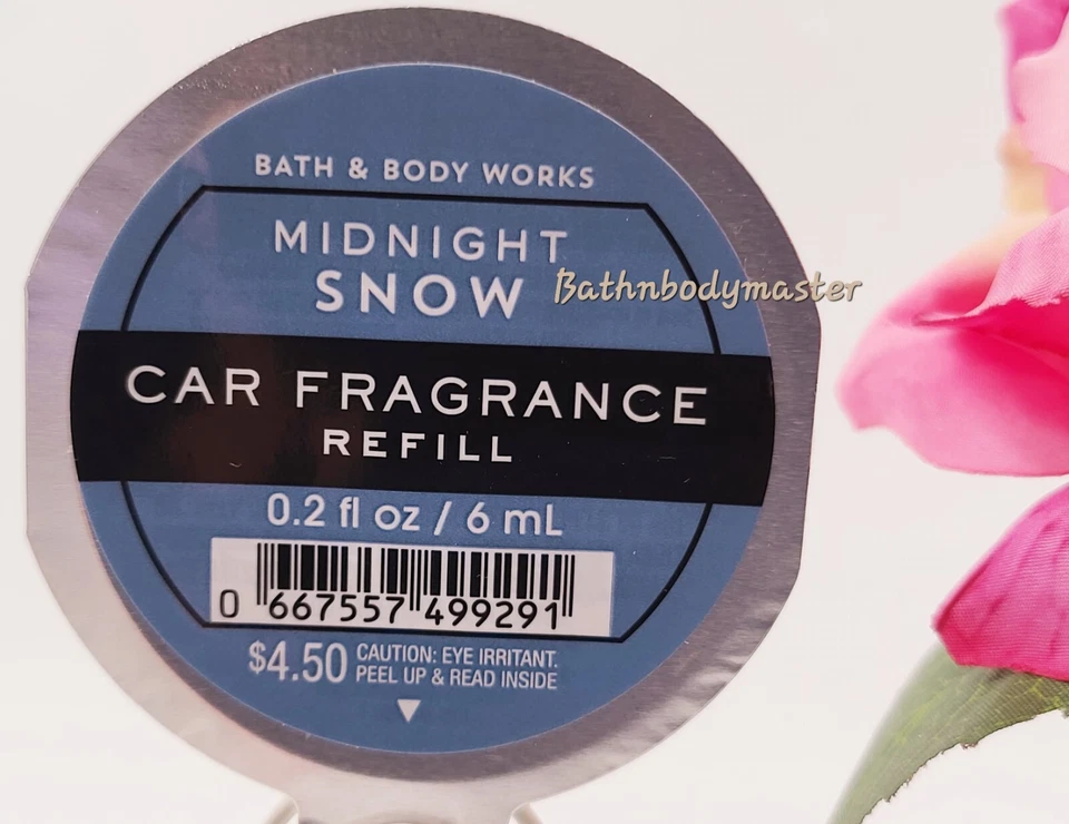 Запасной ароматизатор для портативного автомобиля Bath and Body Works 0,2 жидкой унции *НА ВЫБОР ~ - Изображение 1 из 1