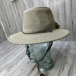 Henschel Hat Co. USA color khaki & Brown Original Breezer Upf 50 Size S - Picture 1 of 9