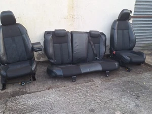 ALFA GIULIETTA VELOCE HALF LEATHER RED STITCHING COMPLETE INTERIOR ARM REST 10- - Picture 1 of 4
