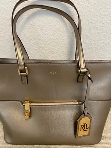 RALPH LAUREN Handtasche Shopper Tasche Schultertasche TOP - Bild 1 von 7
