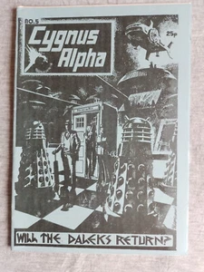 'Cygnus Alpha' Issue 5 - mainly 'Doctor Who' UK Telefantasy Fanzine - A5 - RARE - Picture 1 of 1