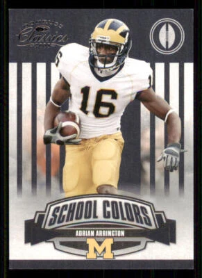 2008 Donruss Classics School Colors #39 Adrian Arrington /1000 - Image 1 of 2