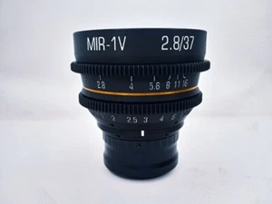 lens Mir 1b 1v 2.8 / 37mm REHOUSE BLACK BOKEH lens Cinemod Sony E-Mount - Picture 1 of 16