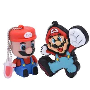 CHIAVETTA USB SUPER MARIO USB 2.0 PEN DRIVE VIDEOGAME UNITA ESTERNA 64/128 - Afbeelding 1 van 9