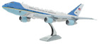 Fascinations Metal Earth Boeing 747 AIR FORCE ONE Aircraft 3D Steel Model Kit