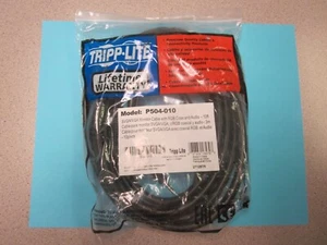 Tripp Lite P504-010 VGA with RGB Coax Cable 10FT - Picture 1 of 2