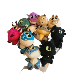 How To Train Your Dragon Plüsch 11er Set Mini Dragon Plüsch 2019 - Bild 1 von 2