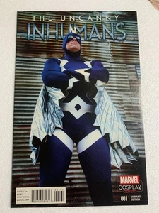 UNCANNY INHUMANS #1 QUASI NUOVO 1:15 VARIANTE INCENTIVE RIVENDITORE COSPLAY - MARVEL 2015 - Foto 1 di 2