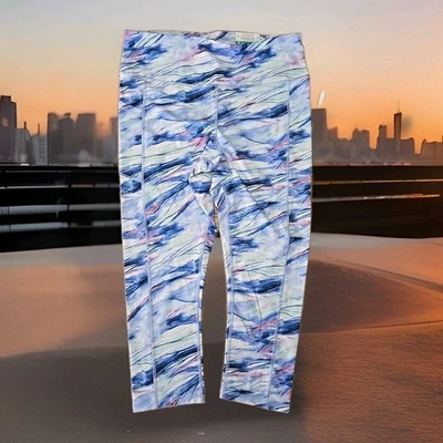 Gaiam новый с Ярлыками укороченные леггинсы женщины размер XL Activewear работает брюки многоцветный  - Изображение 1 из 4