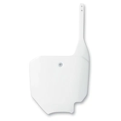 Placa de número frontal de plástico UFO - blanca - HO03624-041 Foto 1 de 2