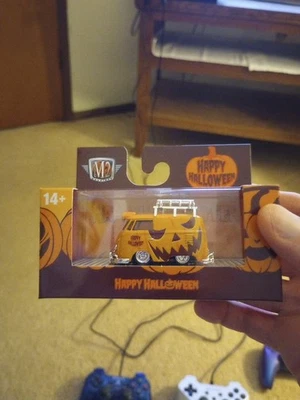 M2 MACHINES 60 VW Delivery Van WMTS21 HALLOWEEN WAL-MART EXCLUSIVE RARE! HTF! - Image 1 of 4