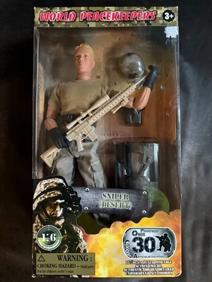 Figura de acción World Peacekeepers 12” Ranger Team 6 Point Man Power Team Elite Foto 1 de 2