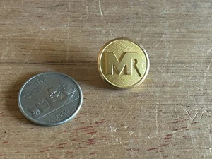 Uniforme de ferrocarril MR Monon botón Chicago Indianápolis + Louisville Railway 3/4" - Imagen 1 de 16