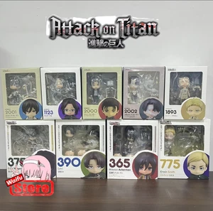 FULL SET Anime Figures Attack on Titans Mikasa 365 Eren Levi Ackerman Erwin Smit - Picture 1 of 12