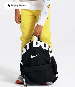 Nike Brasilia JDI Mini Mochila, Negro/Blanco DR6091-010 NUEVO - Imagen 1 de 9