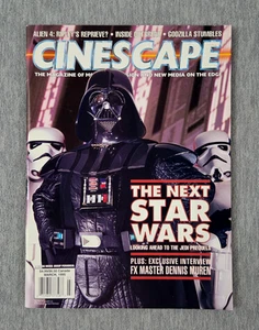 Cinescape Magazine 1995 March Star Wars Alien Godzilla - Imagen 1 de 5