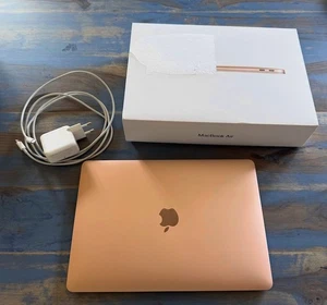 Apple MacBook Air 13,3 Zoll gold Intel i5 16GB RAM 256GB NVMe A1932 & OVP - Bild 1 von 8