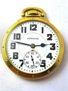 Vintage Hamilton Pocket Watch, 1920's, Vintage Watches - Picture 1 of 4