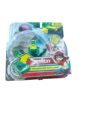 ¡Nuevo! Mecard CROCKY ¡Figura de acción Mattel Transforming Robot Deluxe! LEER Foto 1 de 2