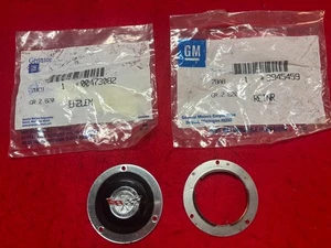 NOS 1978 Corvette Steering Wheel Horn Button and Retainer - 25th Anniversary - Picture 1 of 9