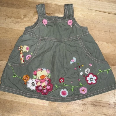 Vestido Safari Infantil Talla 3m George Foto 1 de 4