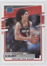 2020-21 Panini Donruss Rated Rookies Press Proof Purple /199 CJ Elleby Rookie RC