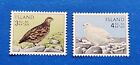 Timbres Islande, ensemble complet de timbres Scott B19-B20 neuf dans son emballage d'origine