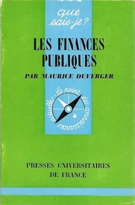 Les FINANCES PUBLIQUES = Que sais-je N° 415 QSJ + Maurice DUVERGER - Picture 1 of 2