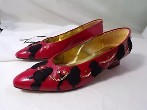 Zalo Poodle Shoes Women's size 9 1/2 AA, Low Heels in Dust Bag. - Picture 1 of 12