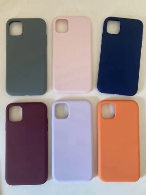 Cover Per Apple iPhone Tutti Modelli Custodia Silicone Originale e Colorata Slim - Immagine 1 di 2