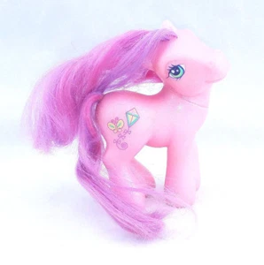 2002 MY LITTLE PONY SKYWISHES PINK PURPLE HAIR BUTTERFLY KITE G3 MLP - Picture 1 of 8