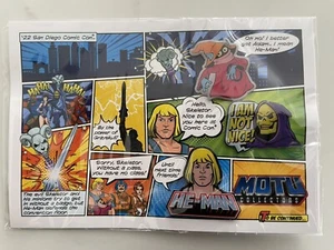 SDCC 2022 Exclusive He-Man Masters Of The Universe Skeletor Orko 3 Pins Mattel - Picture 1 of 2