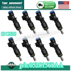 Set8 Boquilla de Inyección de Combustible Para 20-22 DODGE CHRYSLER JEEP RAM 5.7L 05281568AA Nuevo - Imagen 1 de 9