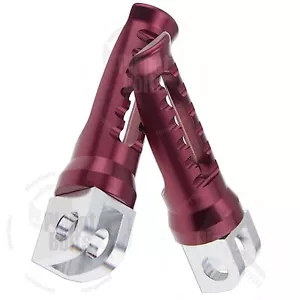 Red Front GP Foot Peg For Kawasaki Ninja ZX EX Step Set Rider Rest Bar Main - Picture 1 of 3