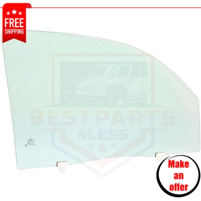 New Front Door Glass 6810104081 right side for 2005-2014 Toyota Tacoma Base Foto 1 de 4