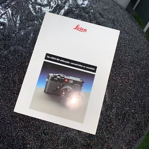 Leica A4-sized sales brochure for Leitz / Leica M6 camera & lenses from 1989 - Bild 1 von 6